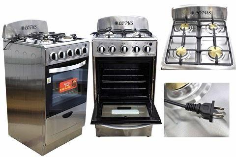 Cocina de horno de gas de 4 hornillas Marca Lotus 430 usd-3000