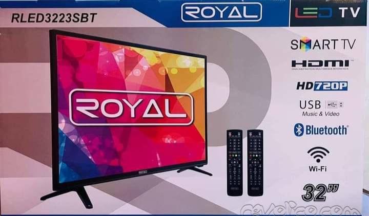 TV de 32” Smart TV Marca Royal nuevo 270usd-3500