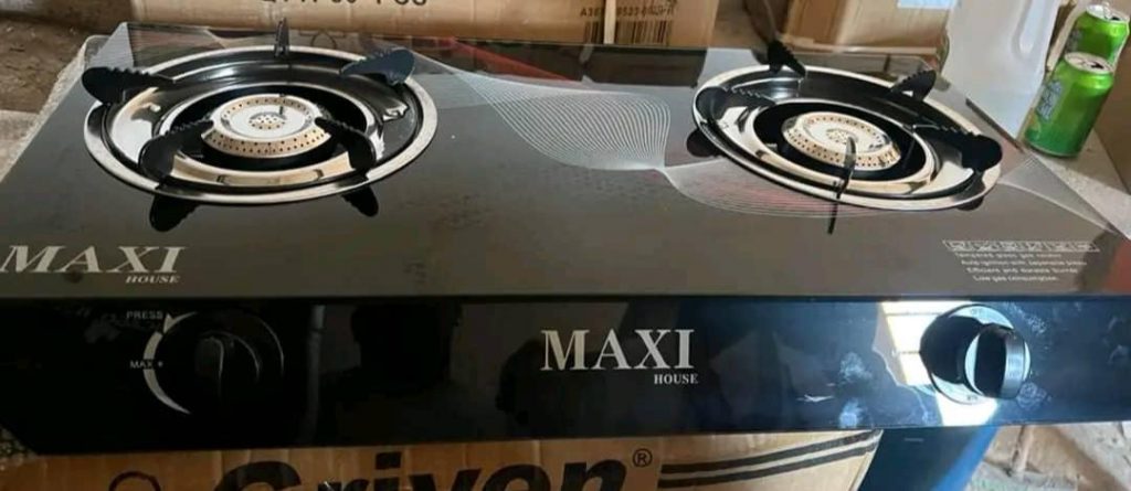 Cocina de gas de 2 hornillas Marca Maxi 85usd-1000