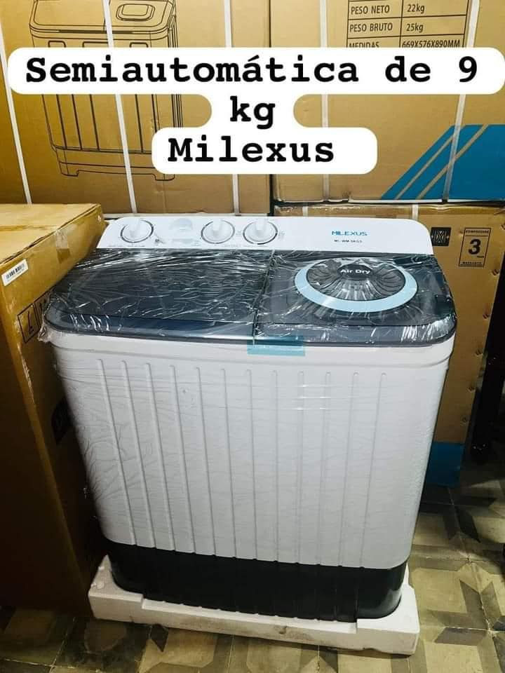 Lavadora semiautomática Marca Milexus 270usd-300 (2)