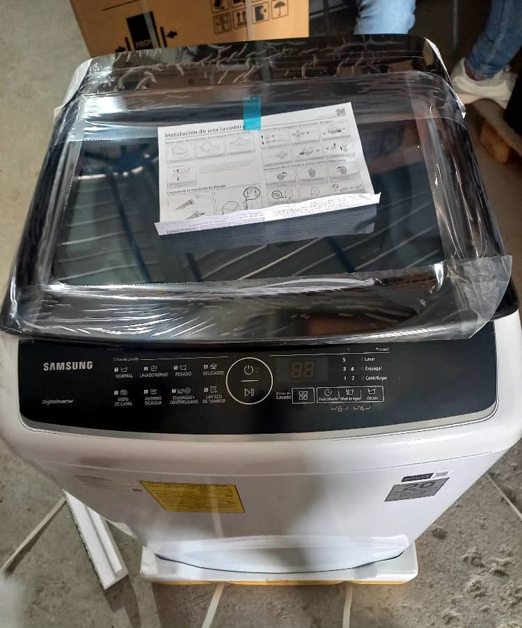 Lavadora Automática Marca Samsung 9Kg 480usd-500