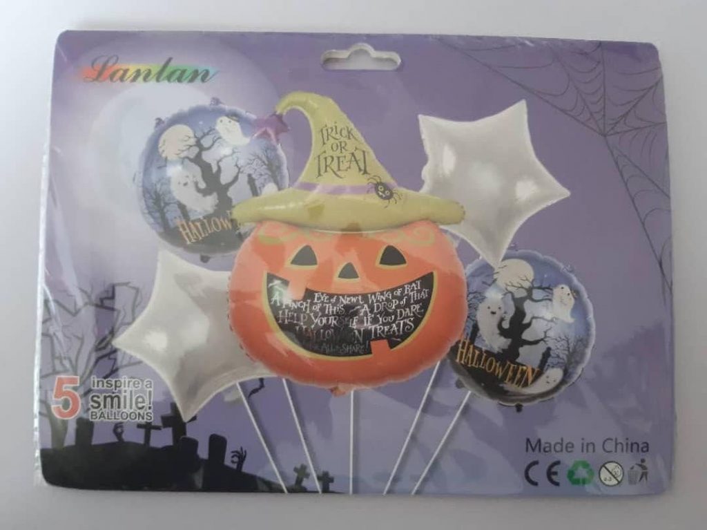 Set Halloween – Calabaza con Sombrero (5 Piezas)1000cup