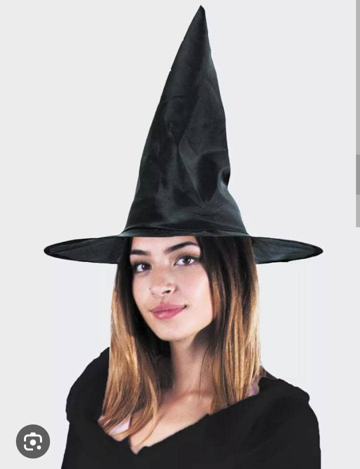 Sombrero Negro de Bruja (Halloween)650