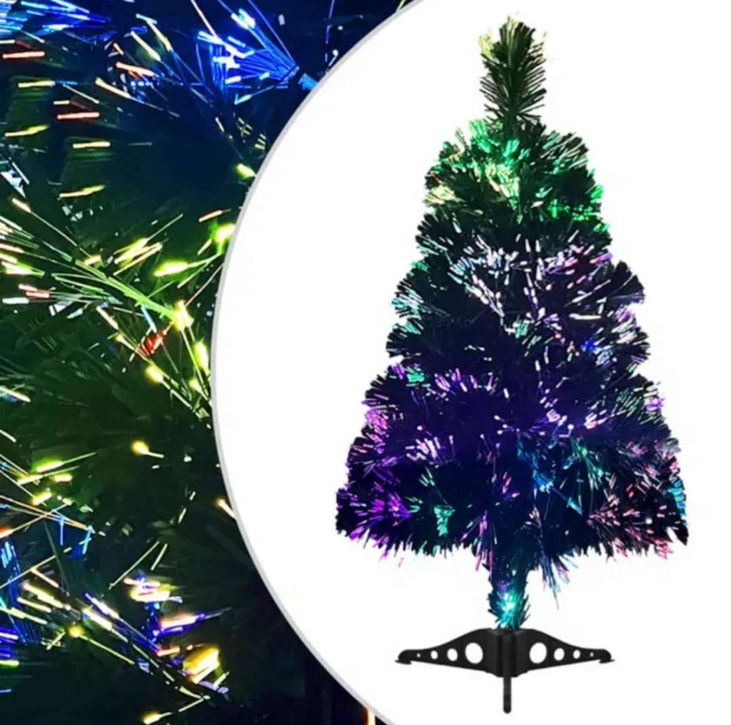 Árbol de Navidad pequeño de 30cm con Luces de Fibra incorporada 10500