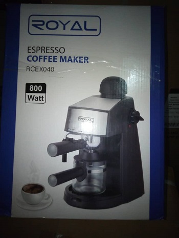 CAFETERA EXPRESO ROYAL 1