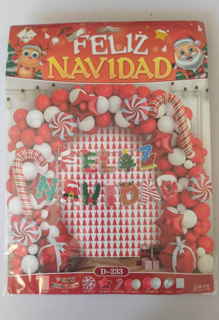 COD D233 – Set de Navidad (60 – 70 piezas) 4100 (1)