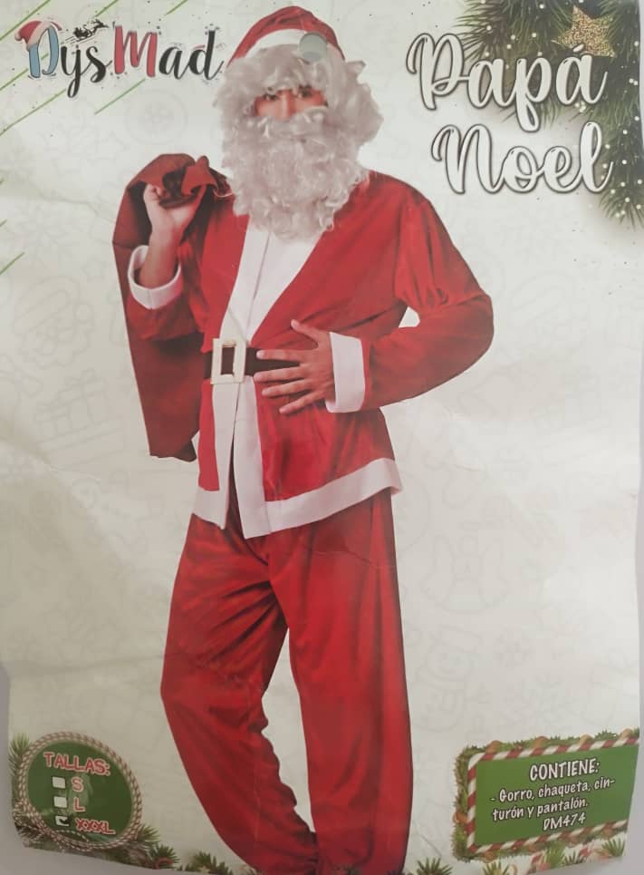 Conjunto completo de Papá Noel (NAVIDAD)(1) 18000