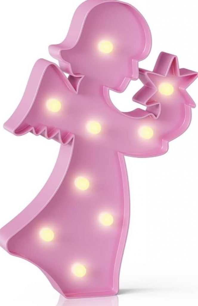 Lámpara led decorativa ANGEL ROSA 1850 (1)