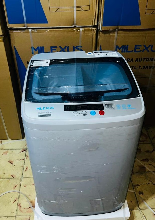 Lavadora automática Milexus 7.5Kg 340-360usd