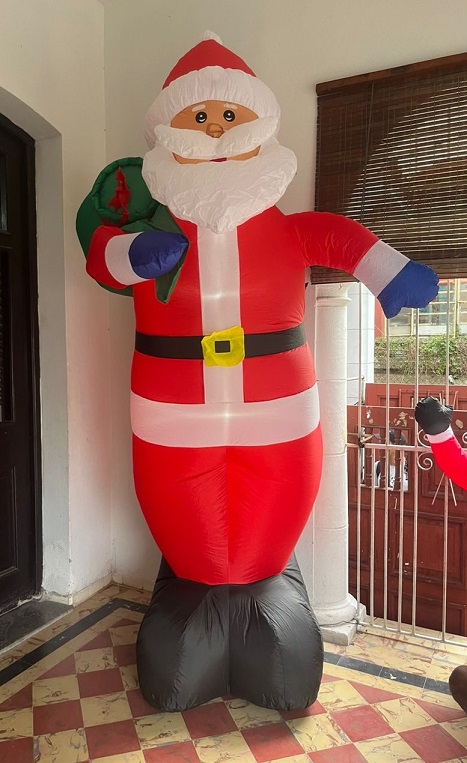 Papá Noel inflable GRANDE 36250 (2)