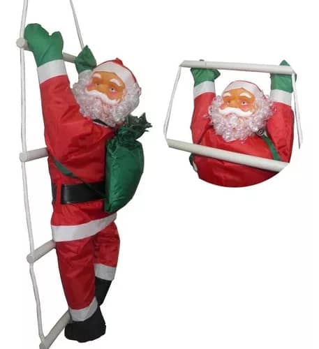 Adorno Papá Noel en escalera (NAVIDAD) 3200 (2)