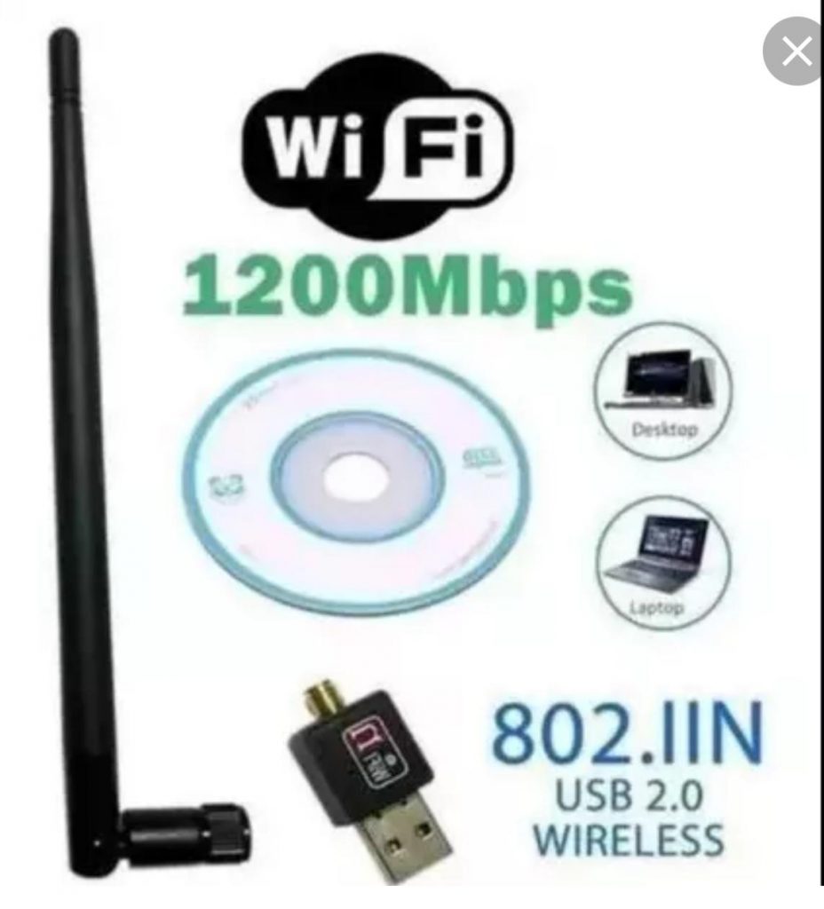 Antena wifi de 1200 mbps USB 2.0 en 10-14 usd