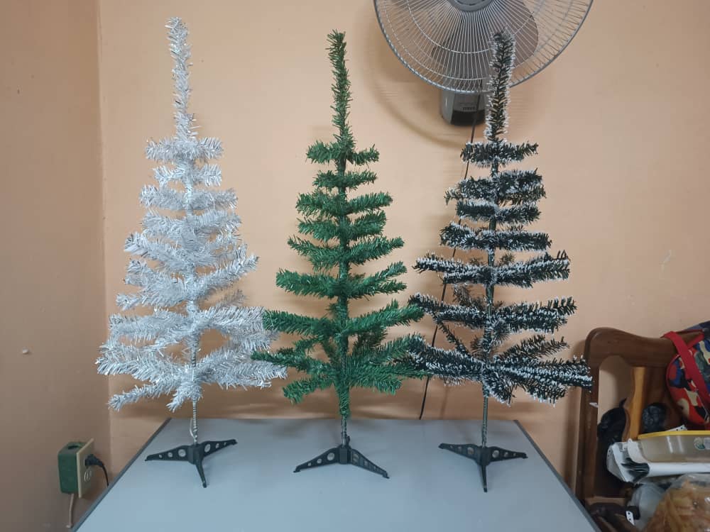 Árbol de Navidad 90cm (Color Verde Nevado)9000