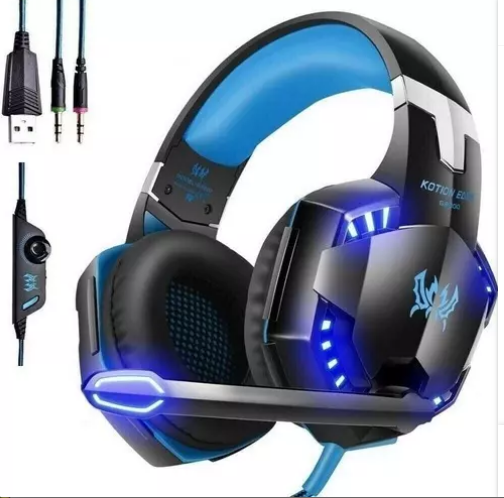 Audífonos tipo casco Gamer Kotion Each G2000 en 38 usd-700