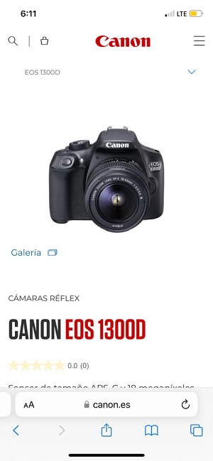 CMARA CANON 1