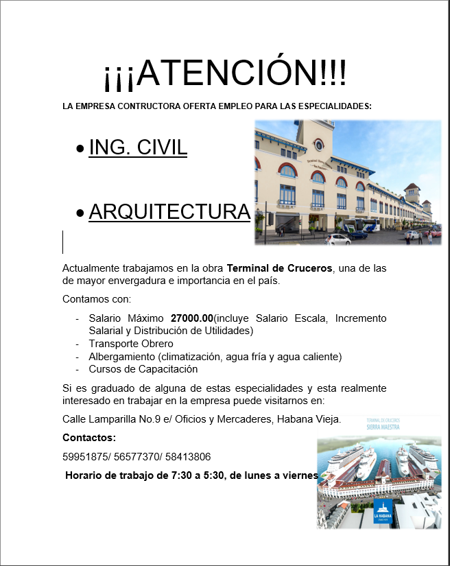 Ing. Civil y Arquitecto