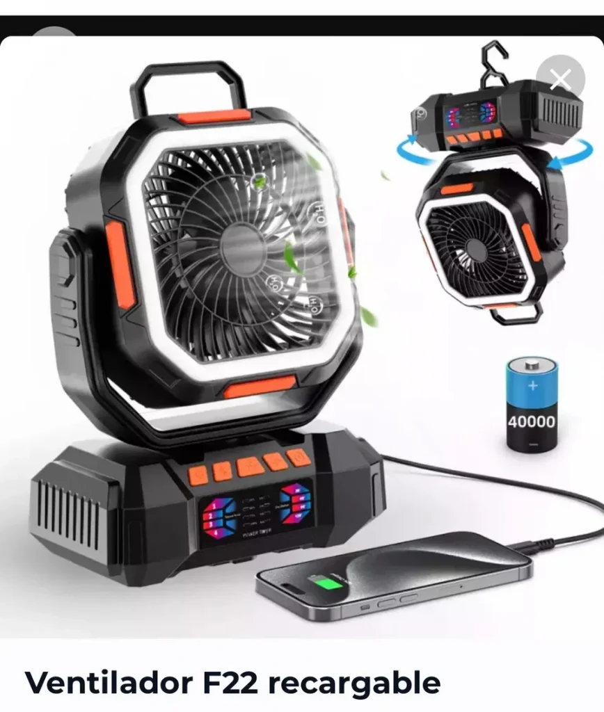 Ventilador-recargable-con-lampara-LED-Modelo-F22-bat-40000-mAh-en-80-85-usd-1